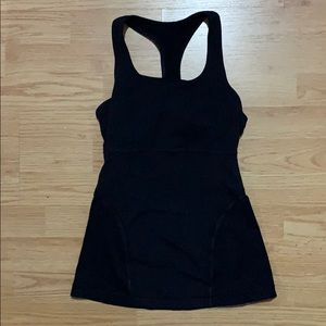 lululemon black tank top